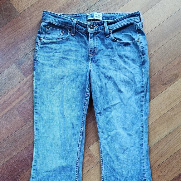 Signature by Levi Strauss Low Rise Bootcut Jeans Size Misses 8 Short - Picture 5 of 16
